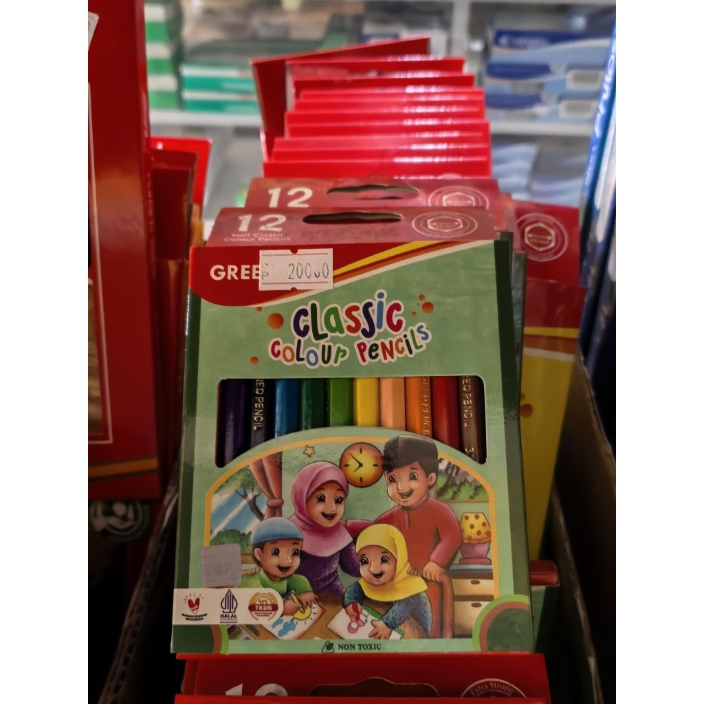 

PENSIL WARNA GREEBEL (1KOTAK ISI 12 WARNA)