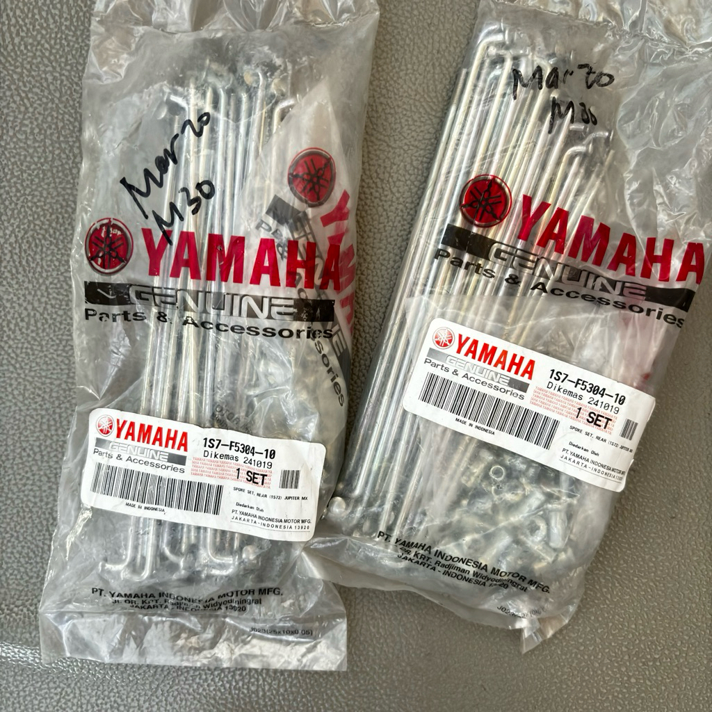Ruji Jari-Jari Belakang Jupiter Mx Old Lama 1S7-F5304-10 Asli Yamaha