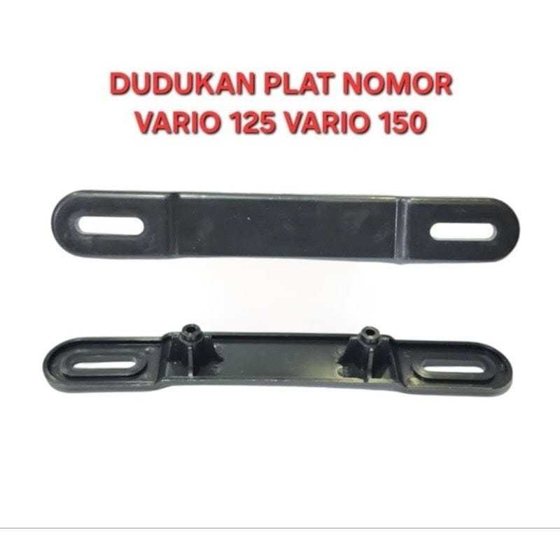[ GSC MOTOR ] PANGKON DUDUKAN PLAT NOMOR DEPAN VARIO TECHNO 125 FI/ VARIO 125 150 LED/SUPRA X 125 HE