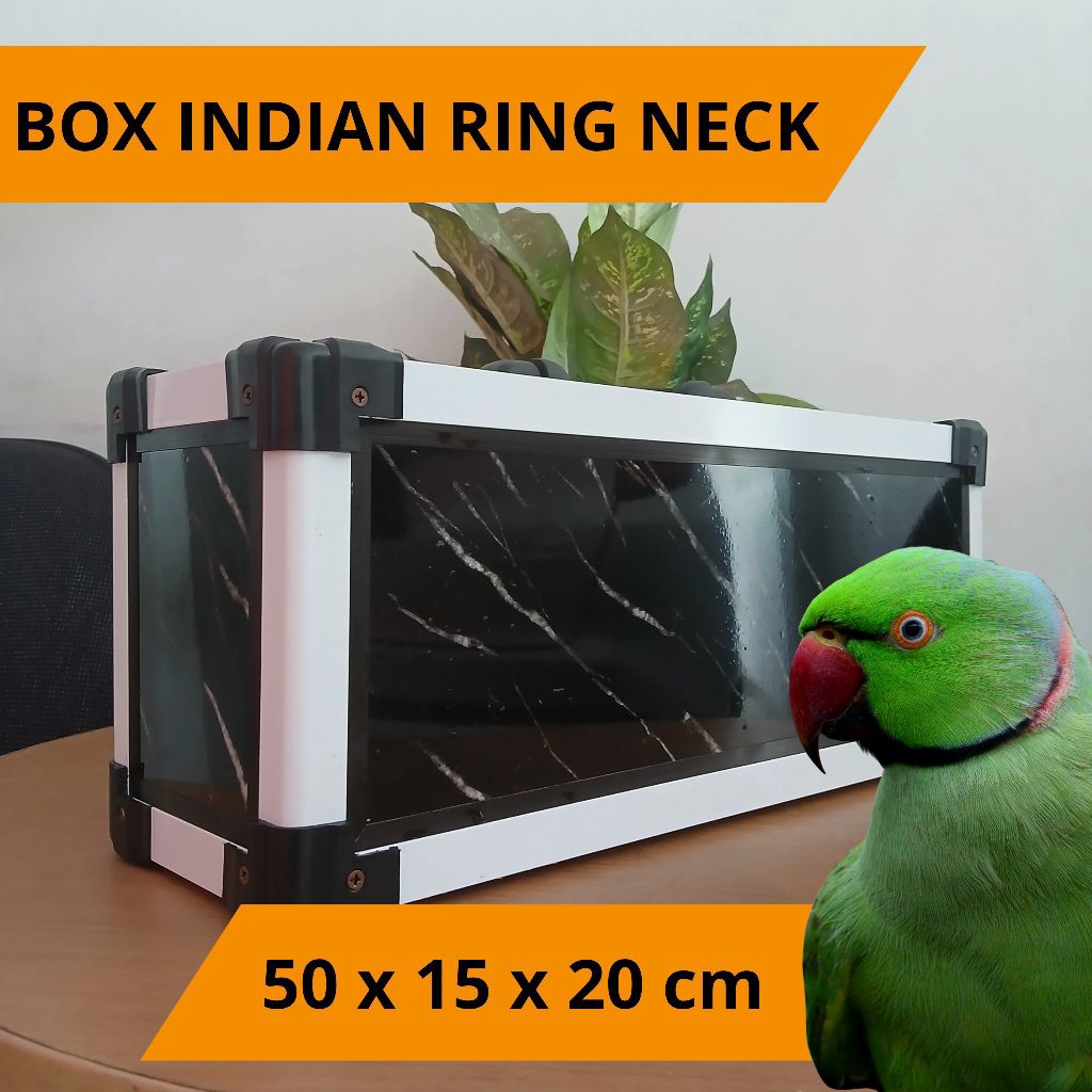 Box Burung Freefly Aluminium ACP 50x15x20 cm | Untuk Sun Conure IRN Falk Nuri PO
