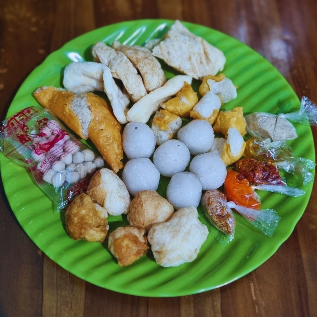 

[PAKET 5pcs] Baso Aci Boci Homemade Komplit – Snack Kuah Pedas Gurih