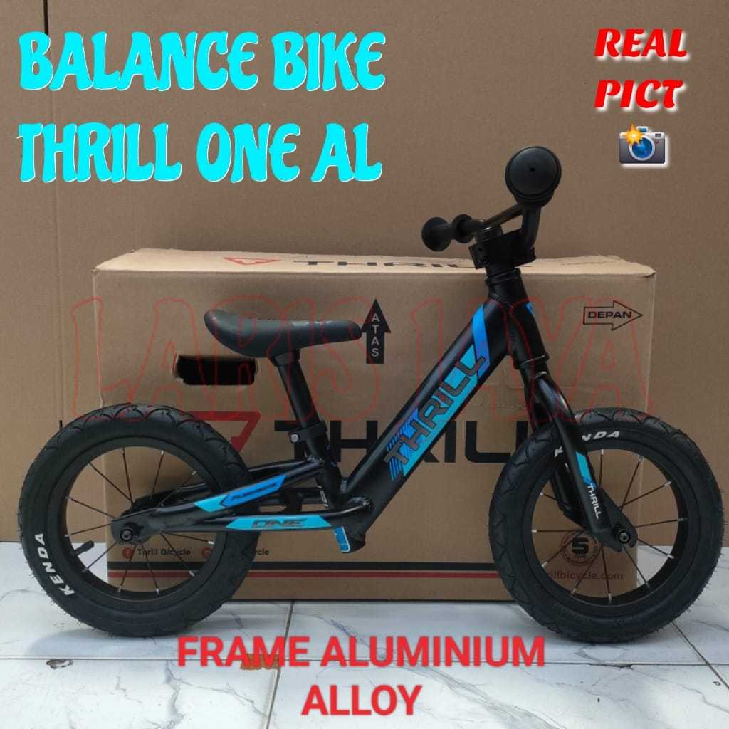 Balance Bike Thrill Pushbike One AL 12"  balance bike terbaik pushbike balapan ringan pasti menang