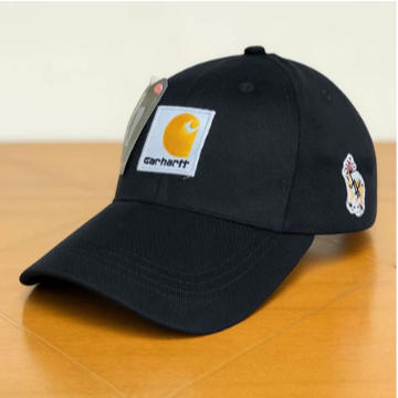 topi carhartt Topi Baseball Katun Tebal Pria Hitam Cap Casual Elegan Nyaman Dipakai