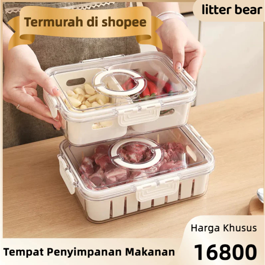 Food container kulkas/tempat simpan kulkas/wadah kulkas kotak penyimpanan/box container kulkas/conta