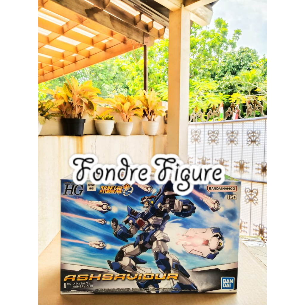 ORIGINAL HG ASHSAVIOUR SUPER ROBOT WARS SRWOG BANDAI MOKIT ACTION FIGURE