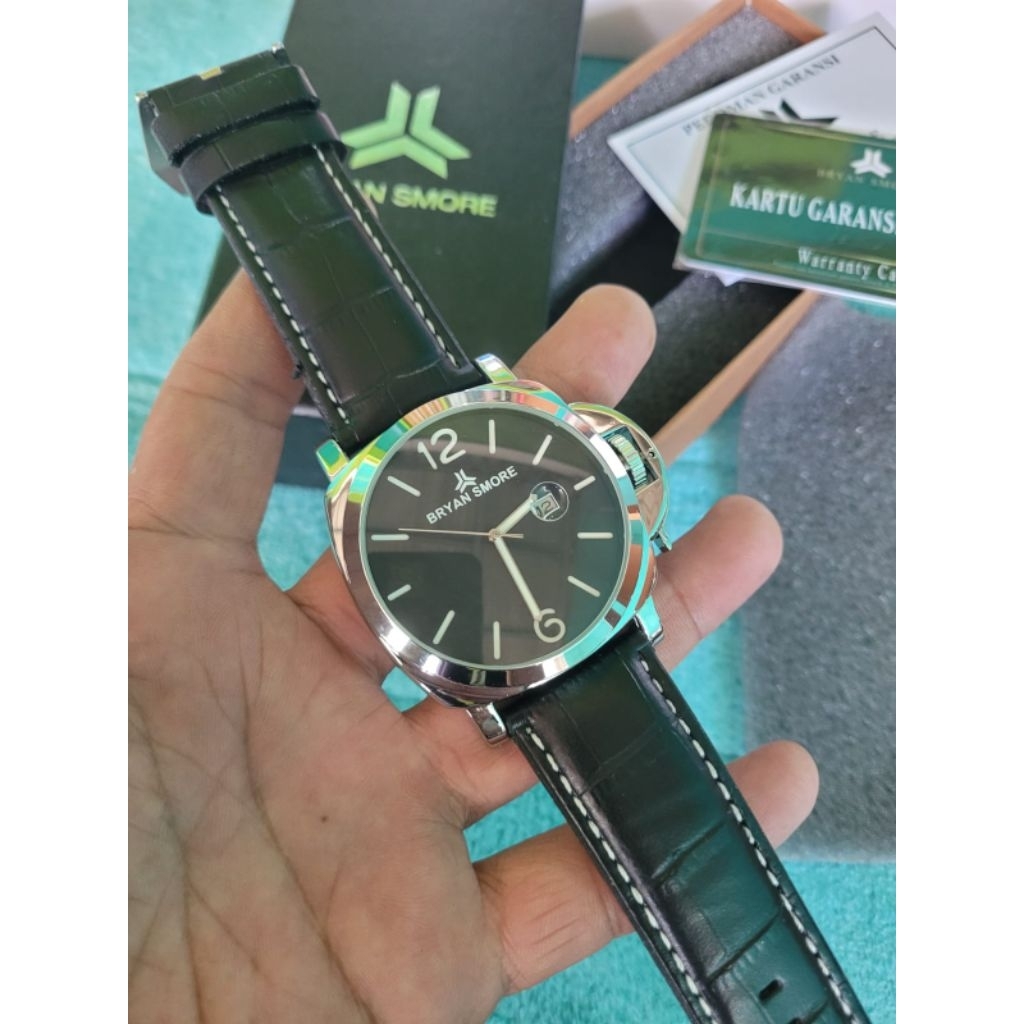 jam tangan cowok keren Bryan.S ORI cakep UK 46mm