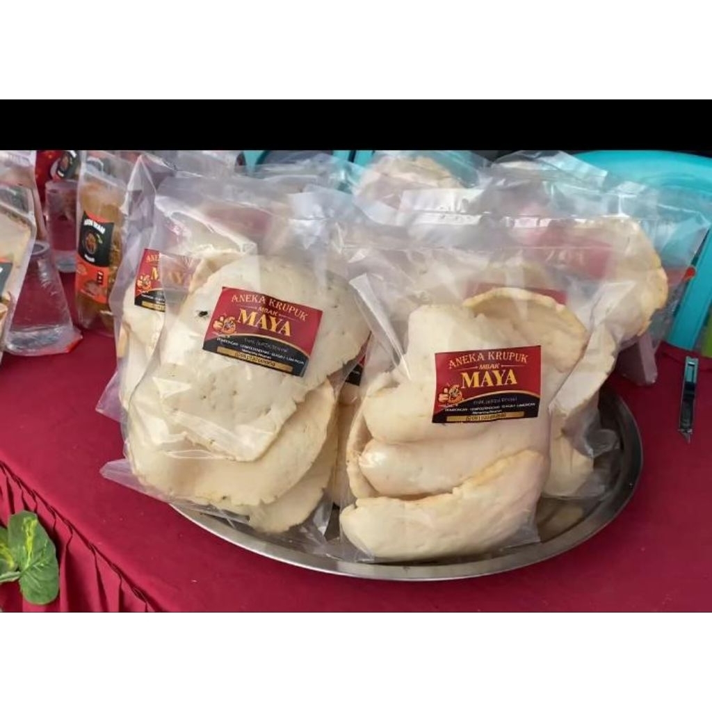 

krupuk ikan mbak maya siap makan paket hemat dapat 7 pack