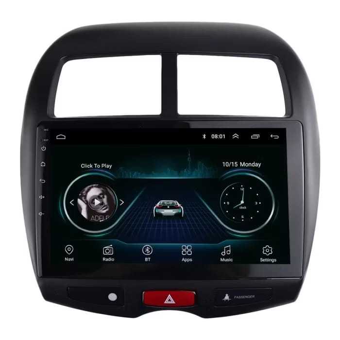 Frame Headunit 10 Inch Mitsubishi Outlander 2012 up