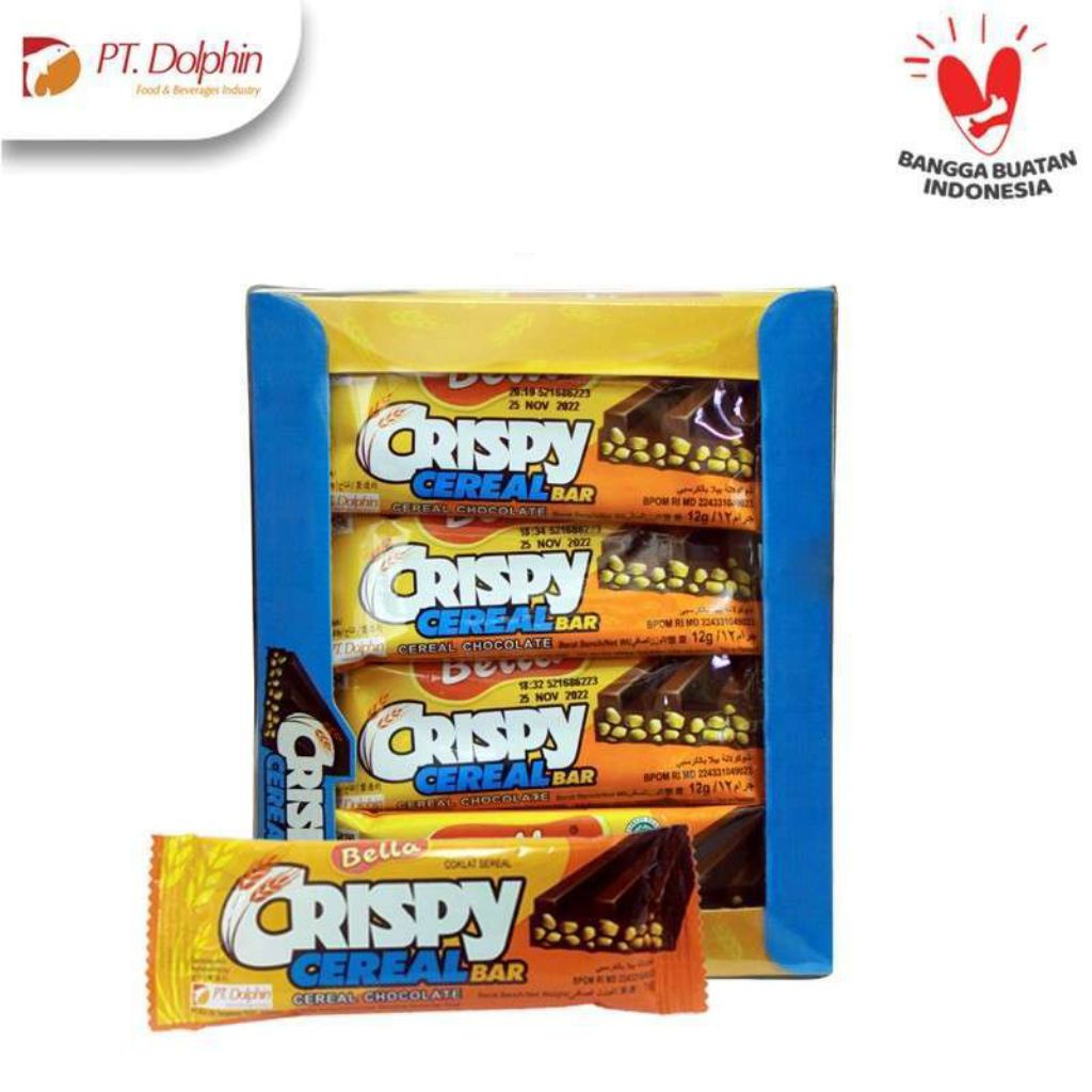 

Bella Crispy Cereal Bar (1 box/24 pcs)