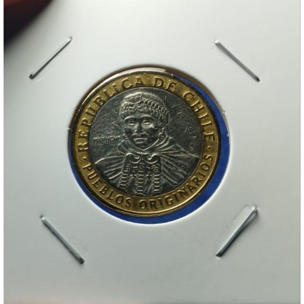 KOIN 100 PESO NEGARA CHILI TAHUN 2009