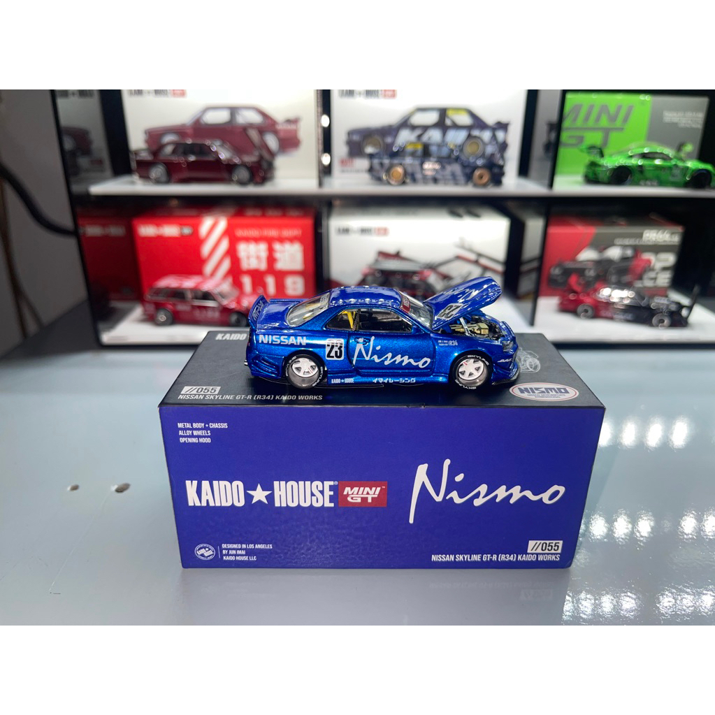 kaido r34 biru nismo (unseal mulus)