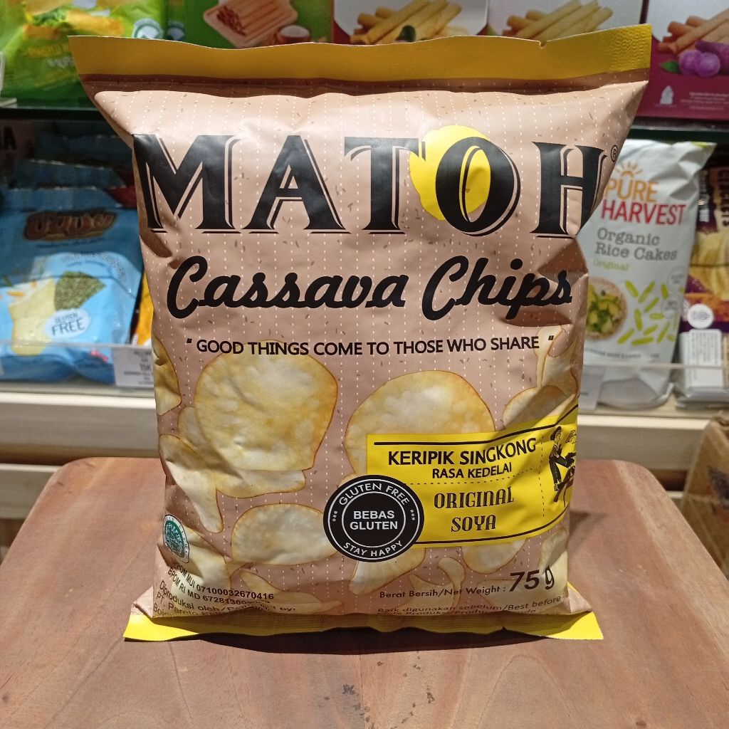 

Cassava Chips GF Original by Matoh 87gr