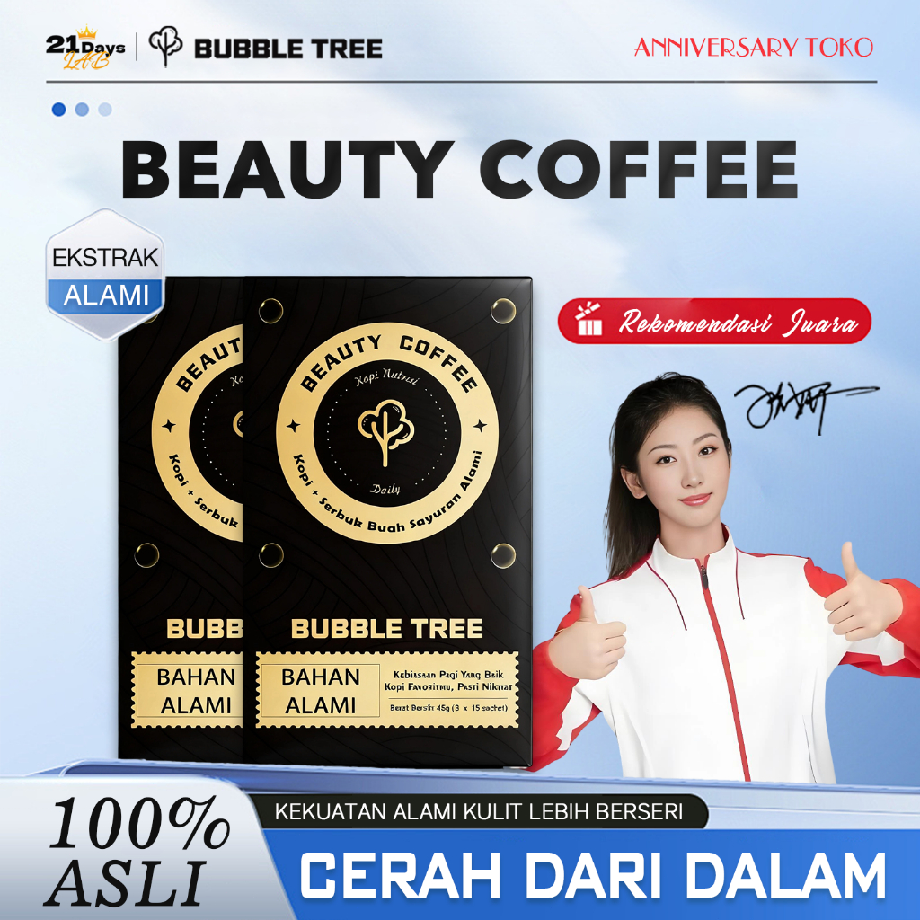 

21Days Coffee Beauty Coffee – Kolagen – Rekomendasi Juara Olimpiade