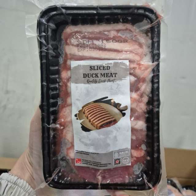 

Slice Duck Meat Daging Bebek Potong Slice Rak Sayur Padang