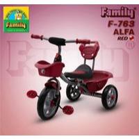 SEPEDA ANAK FAMILY RODA TIGA ALFA 763 / SEPEDA FAMILY 763 / SEPEDA BALITA / TRICYCLE BABY / Family V