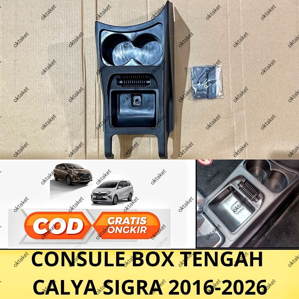 Console Box Armrest Consule Box Tengah Calya Sigra 2016 2018 2020 2024 2025 2026