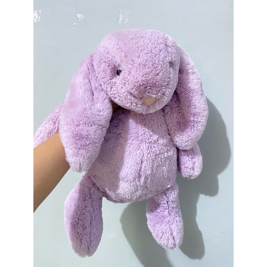 Boneka Kelinci Jellycat size Huge Bulu Panjang Custom