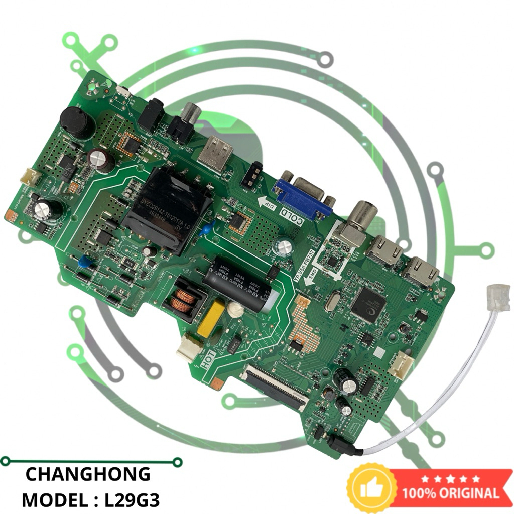 MB MOBO MAINBOARD MESIN TV LED CHANGHONG 29 INCH L29G3