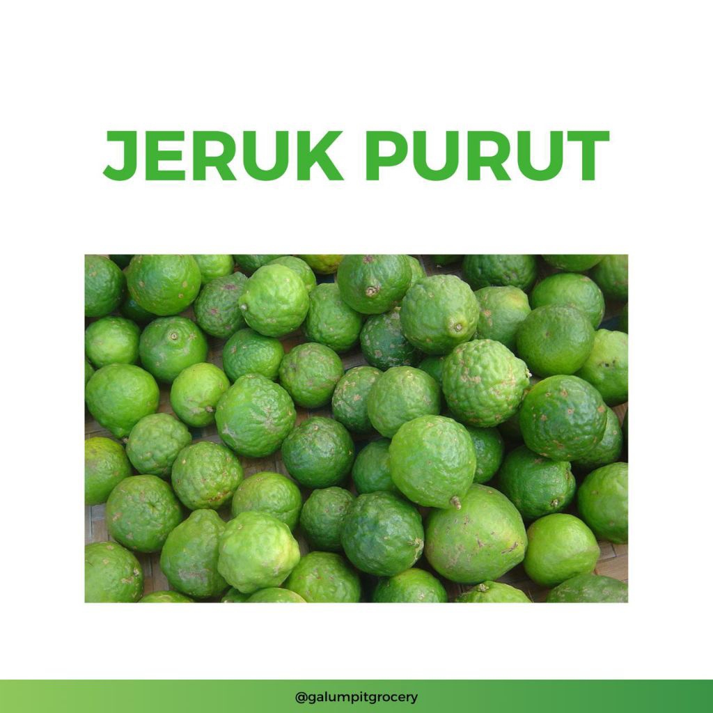 Jeruk Purut Segar 100gr | Kirim Instant Bandung Timur