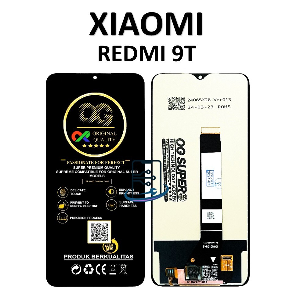 LCD TOUCHSCREEN XIAOMI REDMI 9T COMPLETE ORIGINAL 100% FULLSET