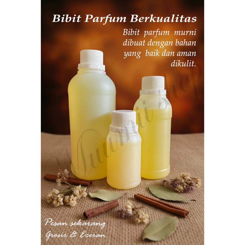 Bibit parfum 100% Murni super murni 100 % non alkohol Biang parfum super premium