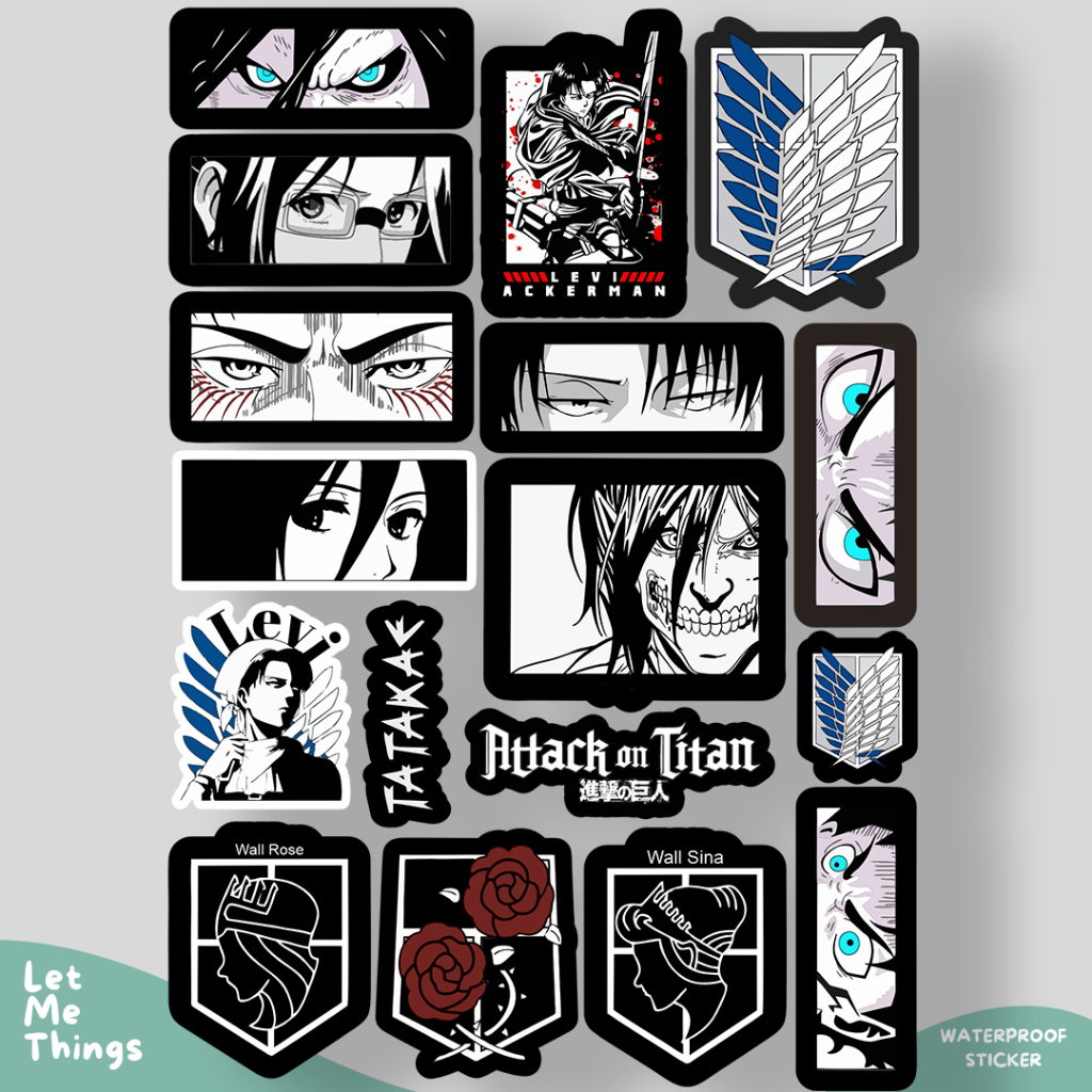 

Sticker Anime Attack on Titan anti air