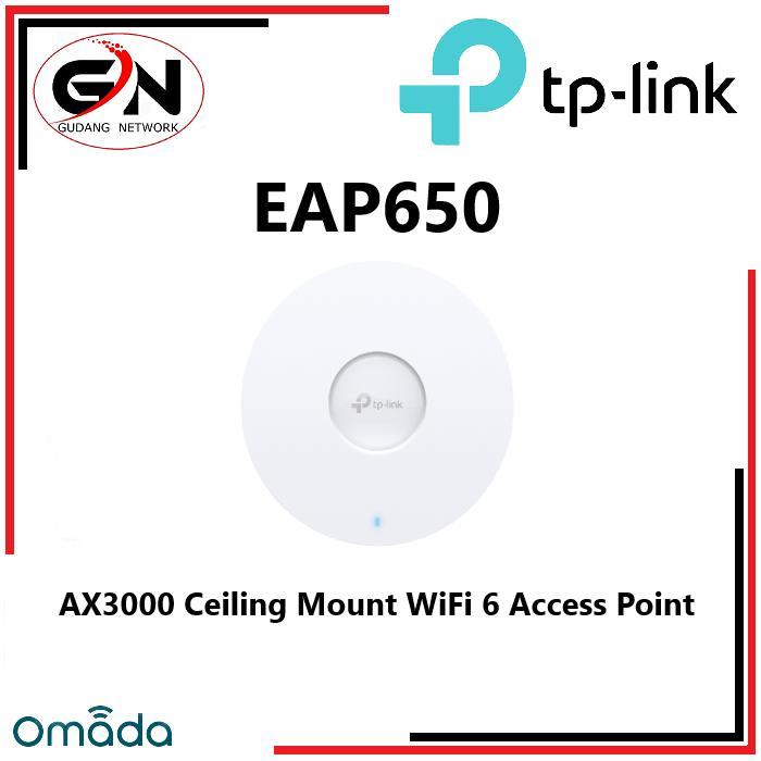 TP-LINK EAP650 AX3000 Ceiling Mount WiFi 6 Access Point