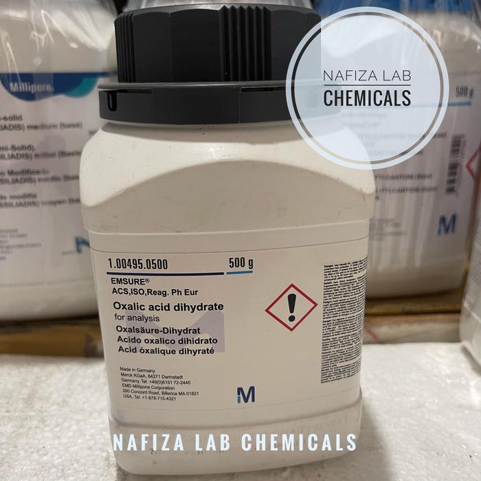 OXALIC ACID DIHYDRATE Merck 100495 / ASAM OKSALAT Pro Analis 500GR