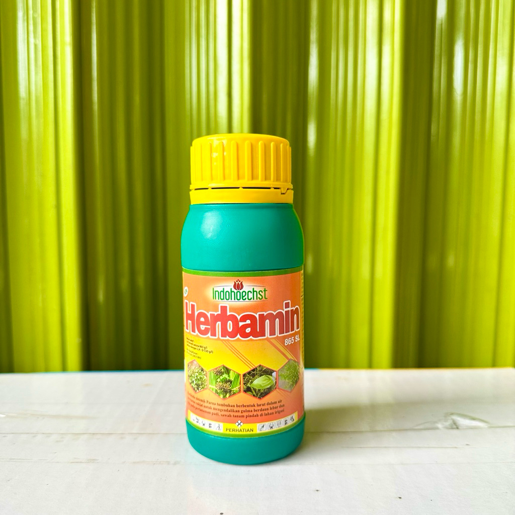Herbisida HERBAMIN 865SL 200ml - Herbisida Pembeku Biji dan Selektif Padi