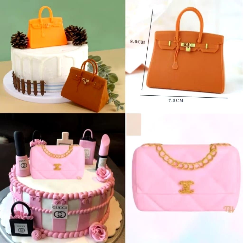 Topper Cake Tas Hiasan Kue Ulang Tahun