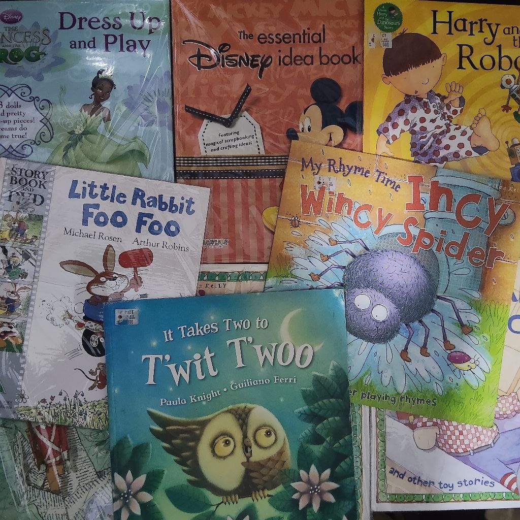 Buku Original • Buku Cerita Anak Bahasa Inggris -  Story Book / My Rhyme time / Disney / Miles Kelly