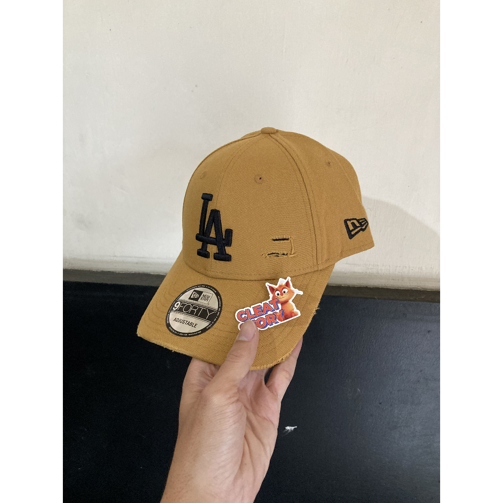 TOPI 940 DAMAGE PANAMA x MLB LA DODGERS STRAPBACK ORIGINAL NO BOX [14498977]