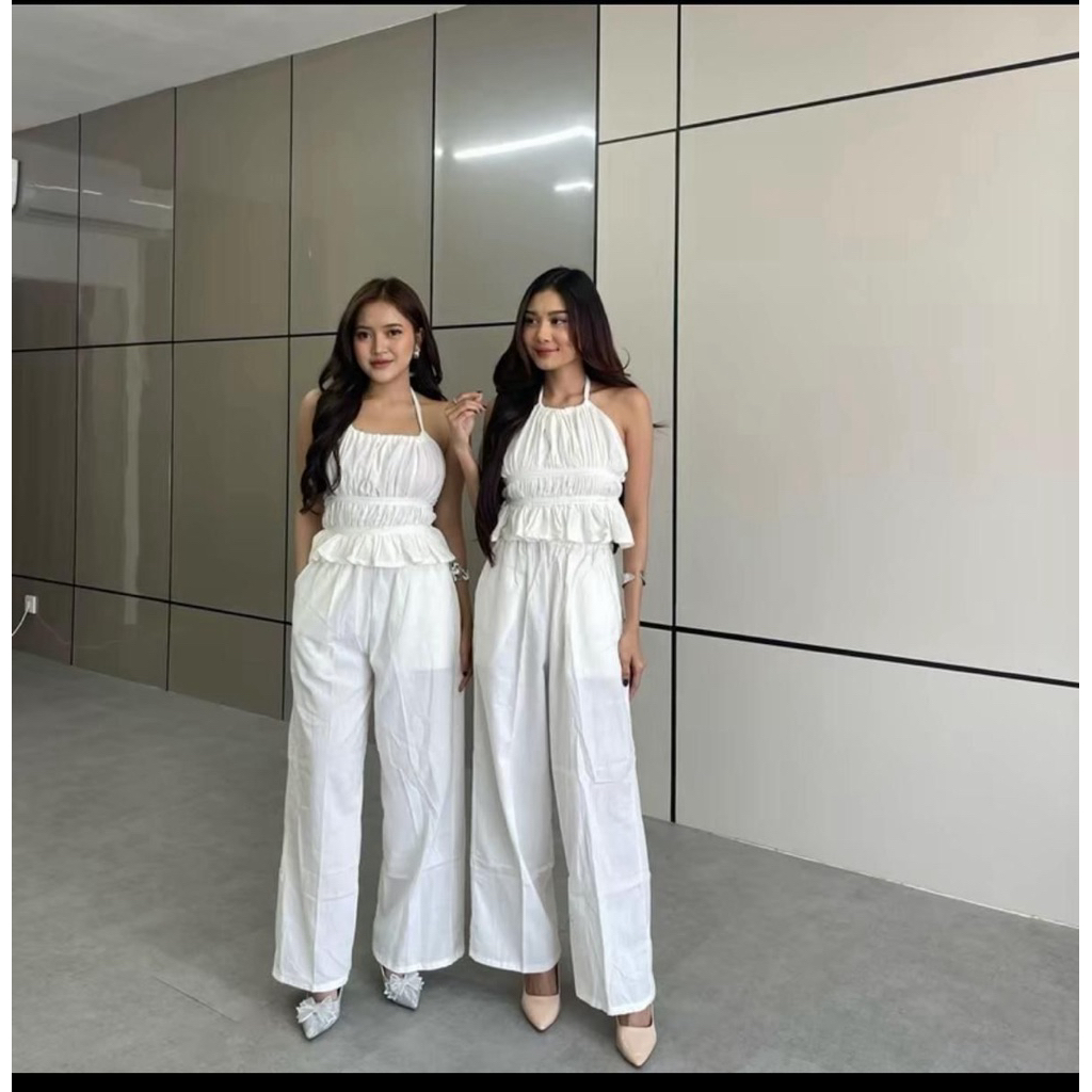 One Set Linen | One Set Terbaru | Setelan Rachel Linen