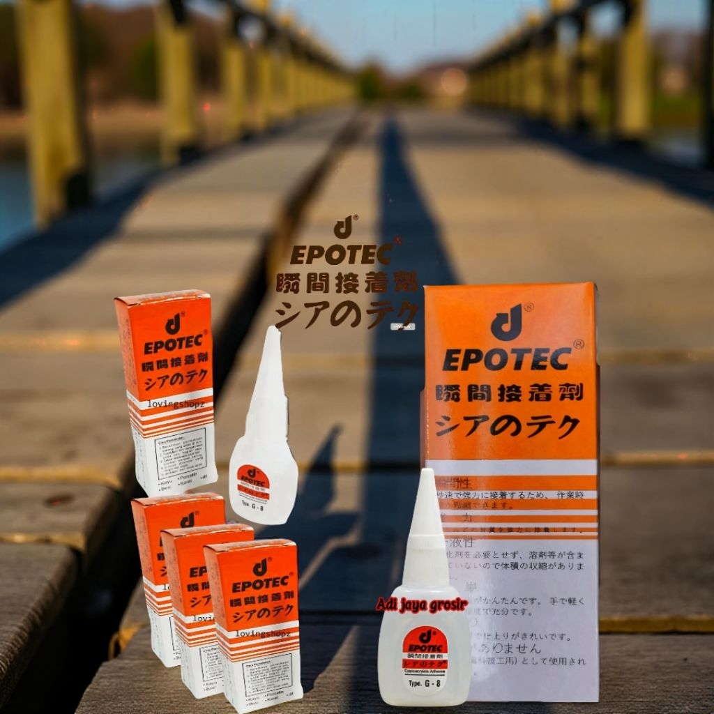 

lem Korea EPOTEC lem Superglue serbaguna dengan daya rekat kuat dan tahan lama