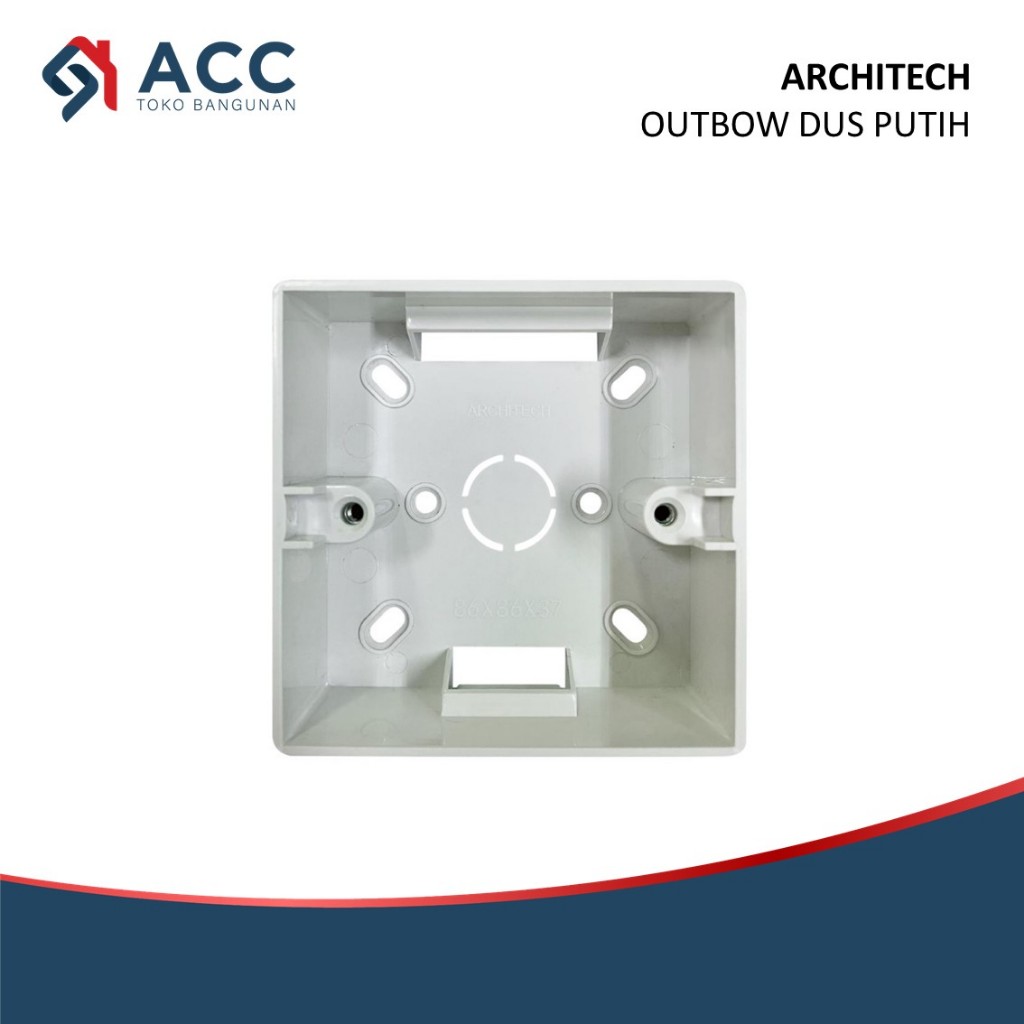 ARCHITECH OUTBOWDUS PUTIH OB DUS OUTBOW DUS SAKLAR STOP KONTAK OUTBOW