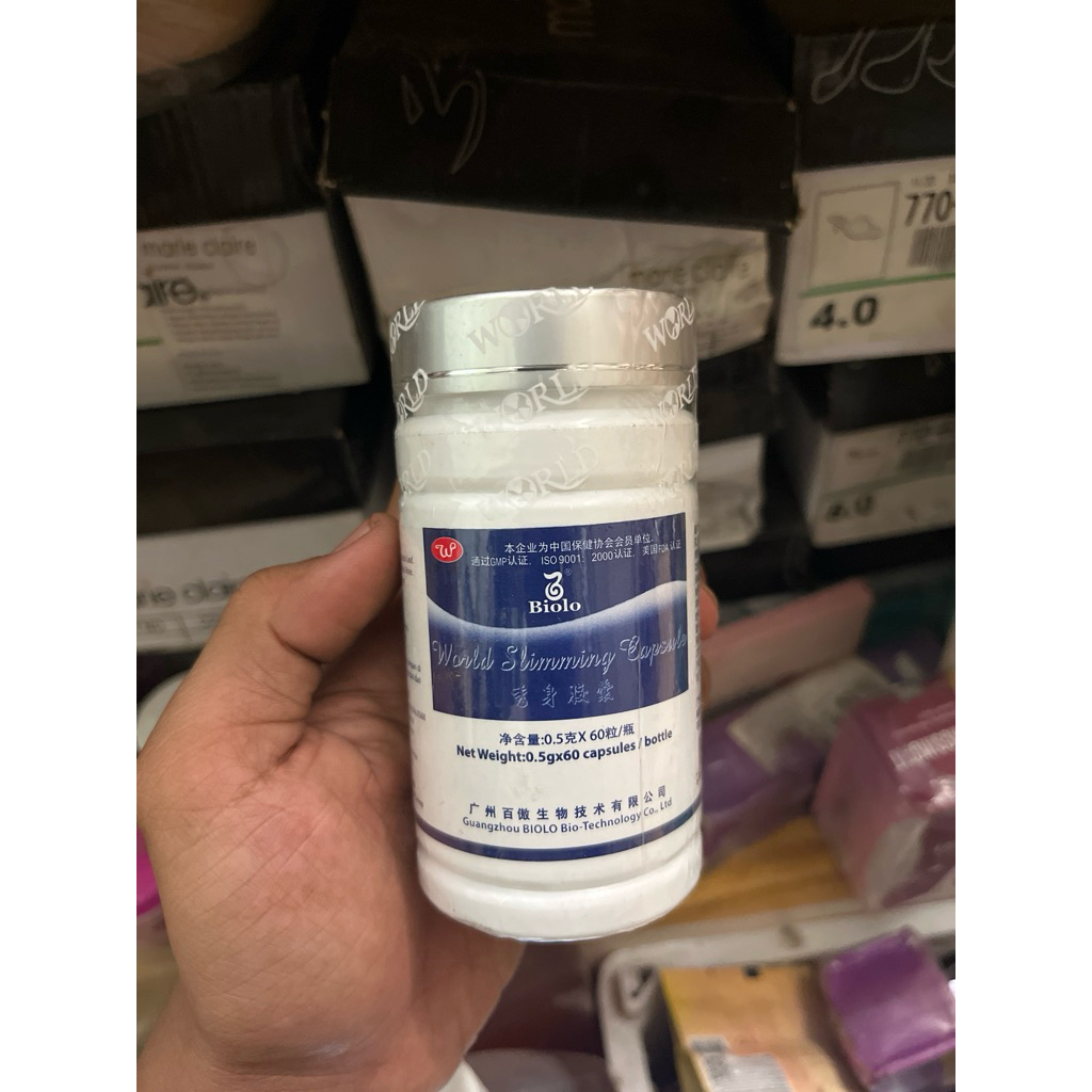 Pelangsing WSC BIOLO ASLI BERGARANSI, Pelangsing Biolo, Biolo Slimming Capsule
