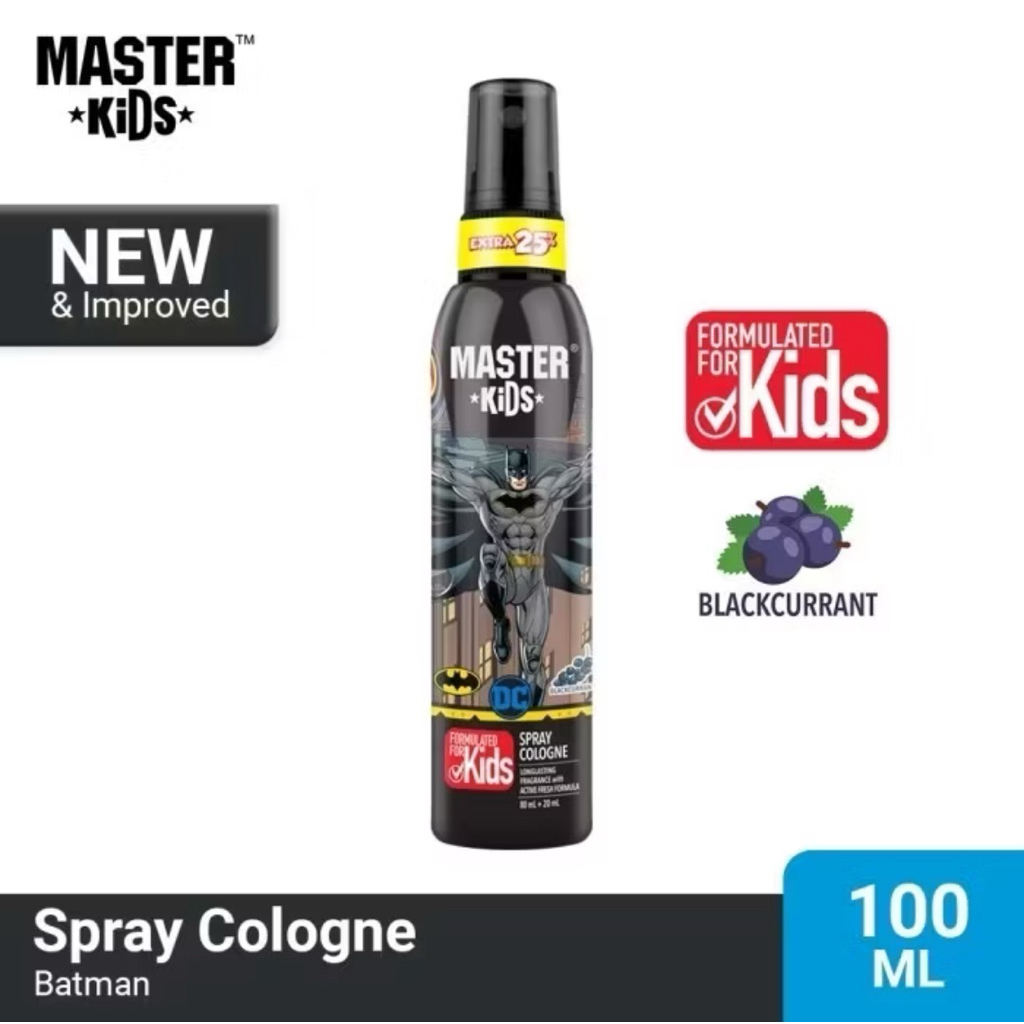 Master kids colonge batman 100ml / parfum master kids anak batman 100ml