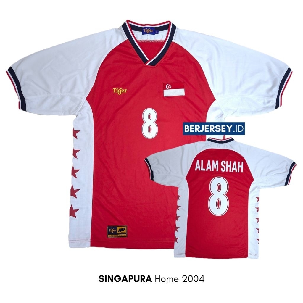 Jersey Timnas Singapura Home 2004 Noh Alam Shah