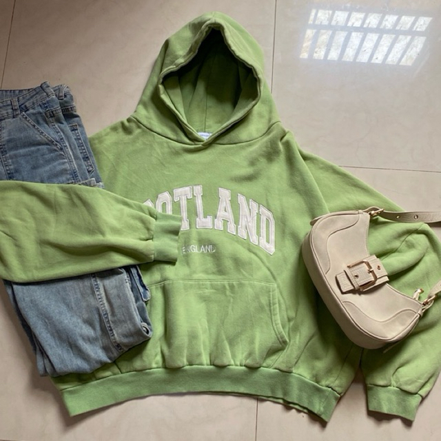 PRELOVED Sage Green Hoodie