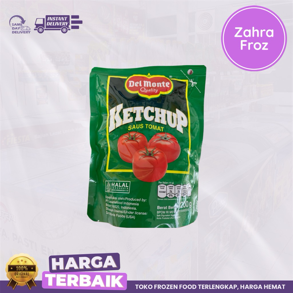 DELMONTE SAUS TOMAT 200 GR