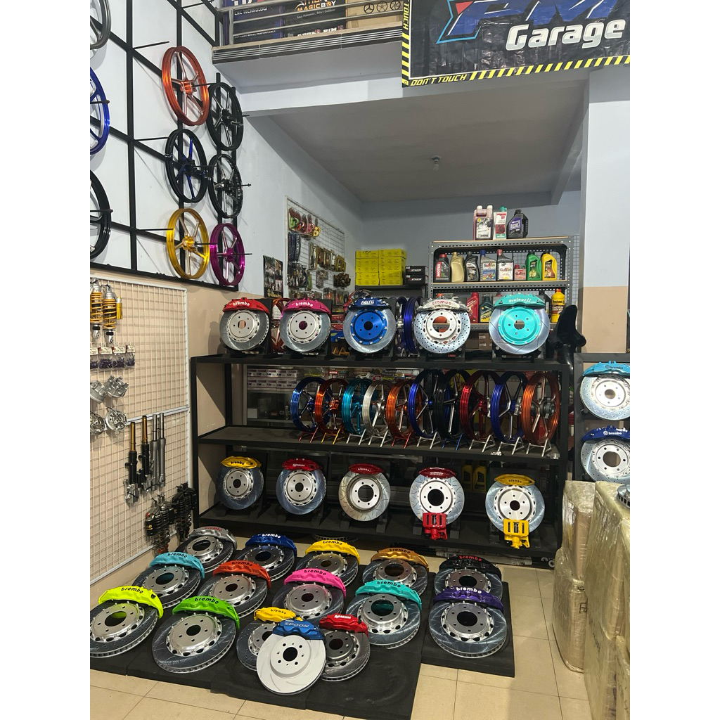 BIG BRAKE KIT BBK BREMBO CTSV GT6 6 POT 355MM INNOVA FORTUNER PAJERO MAZDA 3 BMW F30 MERCY CIVIC FD