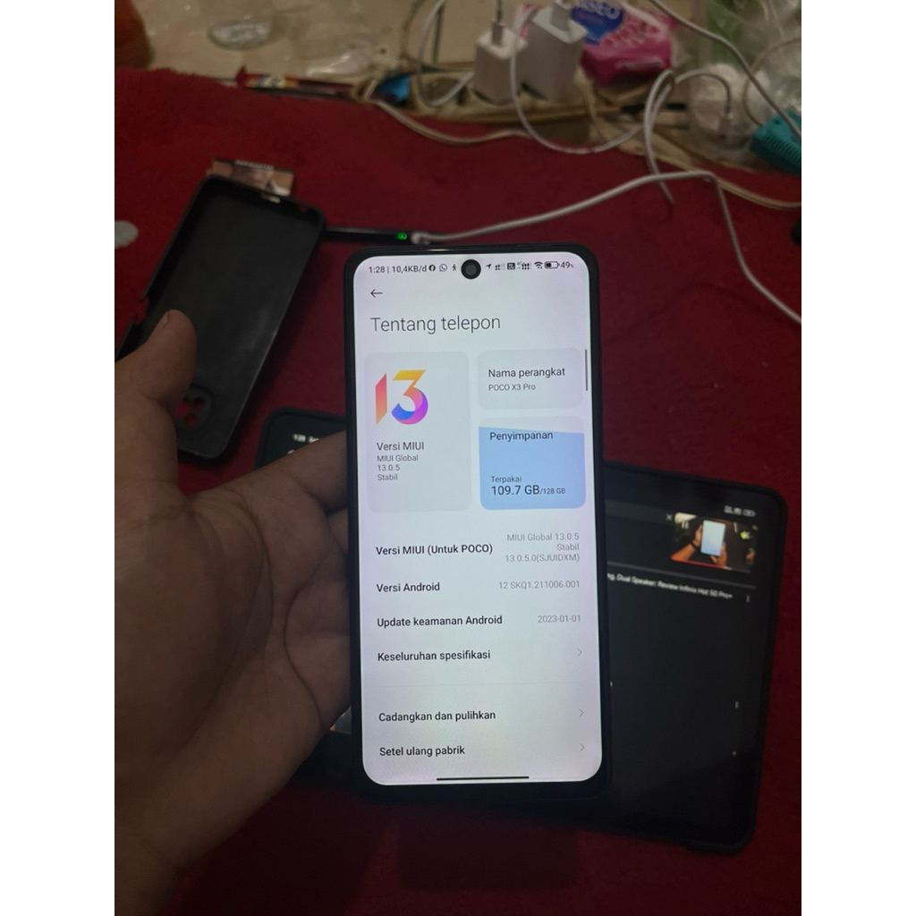 POCO X3 pro 6/128 second