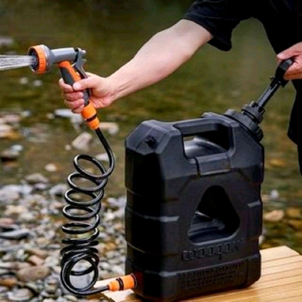 Jerigen Air Kran 21Liter Warna Hitam - Jerigen Air Camping - Jerigen Touring