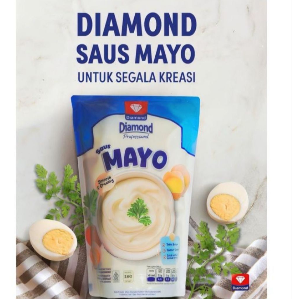 

Mayonaise Diamond Sauce Mayo 1 Kg