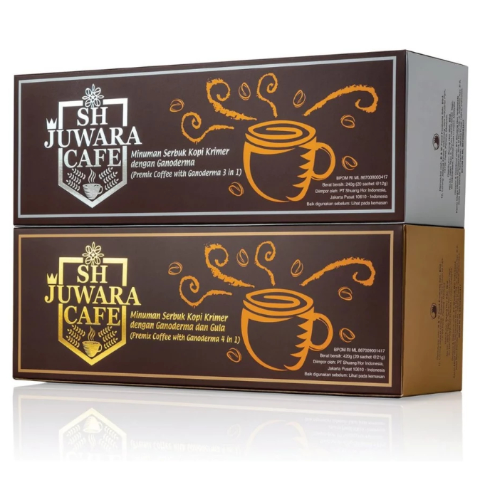

Kopi SH Juwara Caffe 3in1 & 4in1 Original