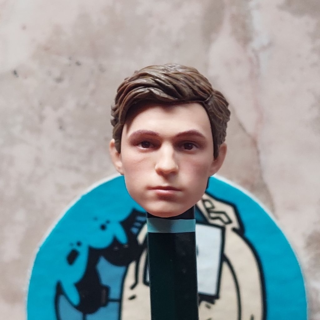 Head sculpt marvel legends tom holland hasbro action figure spiderman