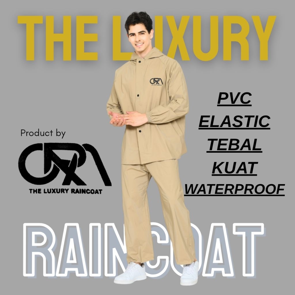 Bluberry02 Jas Hujan Baju Dan Celana By Ora Kualitas Premium Mantel/Mantol Setelan Jas Hujan Bahan