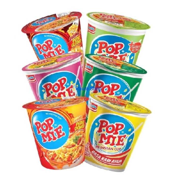 

POP Mie Semua Varian - Ayam / Baso / Soto / Kari / Goreng Spesial / Pedes Dower / Pedes Gledek