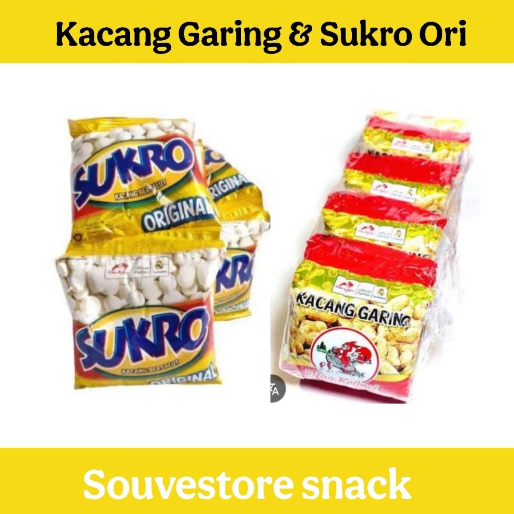 Sukro ORI Renceng isi 10 SUKRO OVEN PEDAS SUKRO OVEN JAGUNG BAKAR SUKRO OVEN BAWANG Kacang Kulit ren