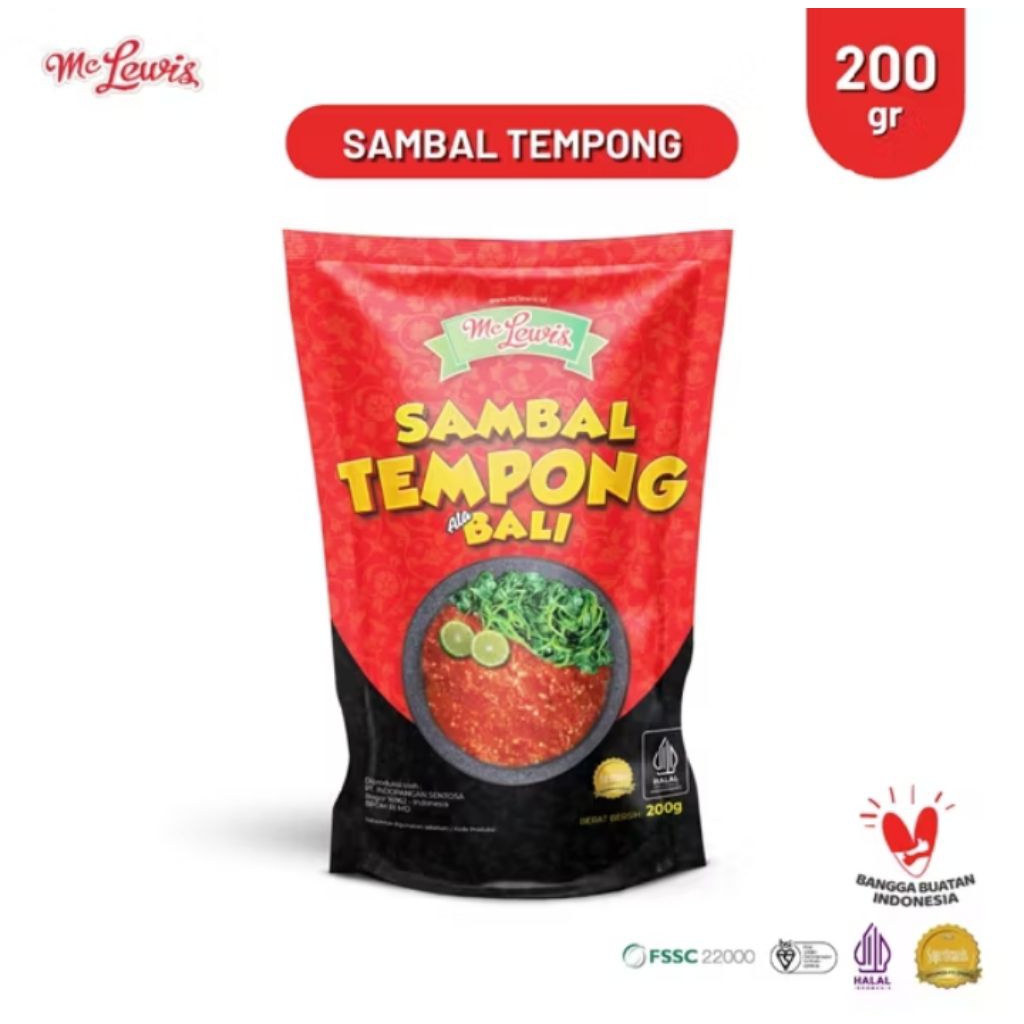 

McLewis Sambal Tempong Ala Bali 200g